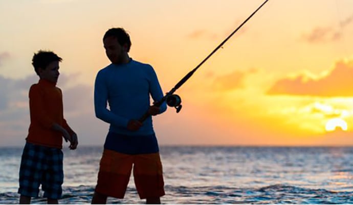 FIVE THINGS CHILDREN CAN DO ON A FISHING DAY